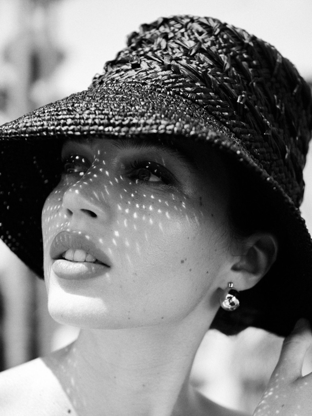 Wyeth by Todd Magill Black Woven Sun Hat